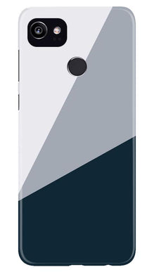 Blue Shade Mobile Back Case for Google Pixel 2 XL (Design - 182)