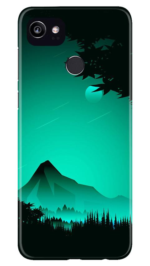 Moon Mountain Case for Google Pixel 2 XL (Design - 204)