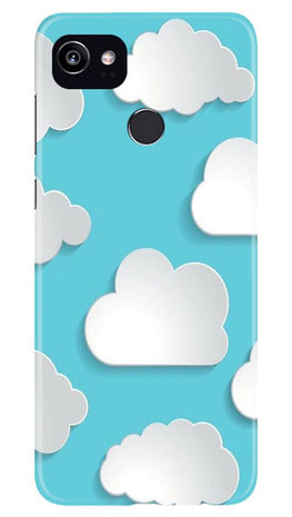 Clouds Case for Google Pixel 2 XL (Design No. 210)