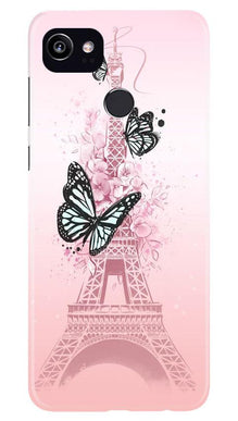 Eiffel Tower Mobile Back Case for Google Pixel 2 XL (Design - 211)