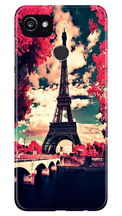 Eiffel Tower Case for Google Pixel 2 XL (Design No. 212)