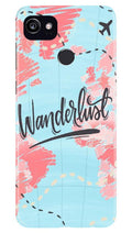 Wonderlust Travel Case for Google Pixel 2 XL (Design No. 223)