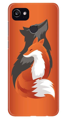 Wolf  Mobile Back Case for Google Pixel 2 XL (Design - 224)