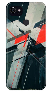 Modern Art Mobile Back Case for Google Pixel 2 XL (Design - 231)