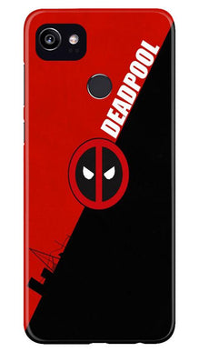 Deadpool Mobile Back Case for Google Pixel 2 XL (Design - 248)