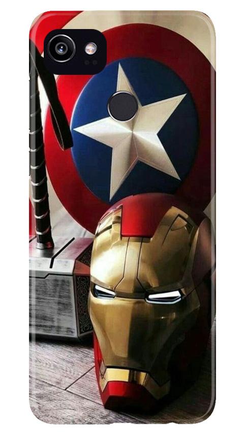 Ironman Captain America Case for Google Pixel 2 XL (Design No. 254)