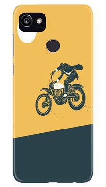 Bike Lovers Mobile Back Case for Google Pixel 2 XL (Design - 256)