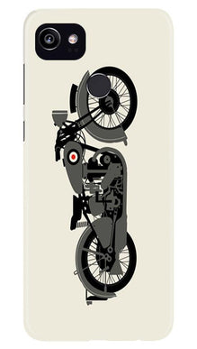 MotorCycle Mobile Back Case for Google Pixel 2 XL (Design - 259)