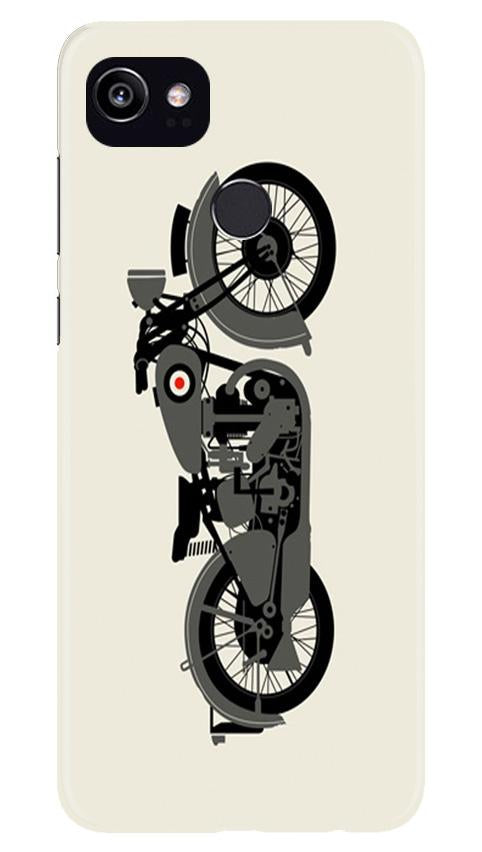 MotorCycle Case for Google Pixel 2 XL (Design No. 259)
