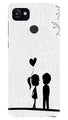 Cute Kid Couple Case for Google Pixel 2 XL (Design No. 283)