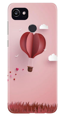 Parachute Mobile Back Case for Google Pixel 2 XL (Design - 286)