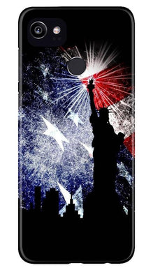Statue of Unity Mobile Back Case for Google Pixel 2 XL (Design - 294)