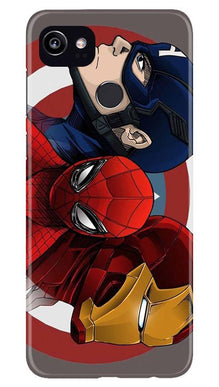 Superhero Mobile Back Case for Google Pixel 2 XL (Design - 311)