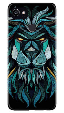 Lion Mobile Back Case for Google Pixel 2 XL (Design - 314)
