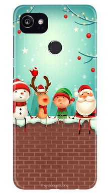 Santa Claus Mobile Back Case for Google Pixel 2 XL (Design - 334)