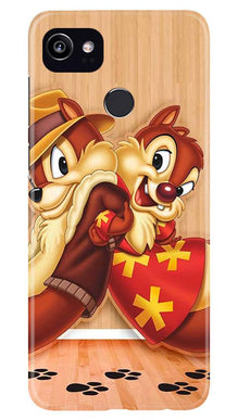 Chip n Dale Mobile Back Case for Google Pixel 2 XL (Design - 335)