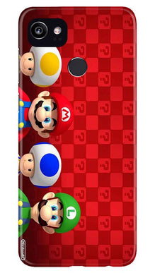 Mario Mobile Back Case for Google Pixel 2 XL (Design - 337)