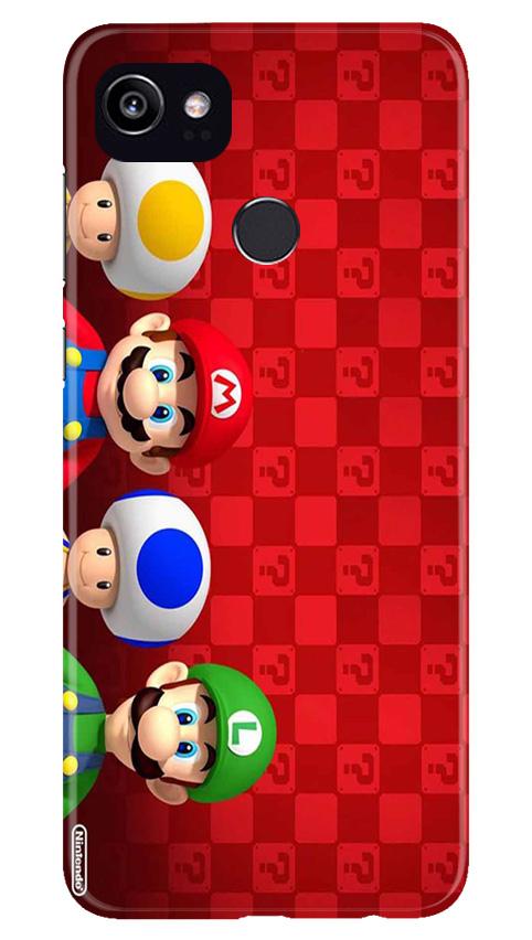 Mario Mobile Back Case for Google Pixel 2 XL (Design - 337)