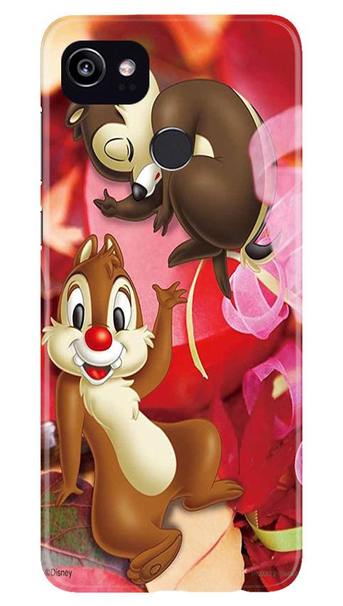 Chip n Dale Mobile Back Case for Google Pixel 2 XL (Design - 349)