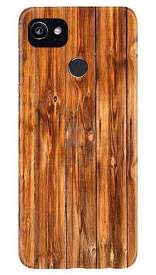 Wooden Texture Mobile Back Case for Google Pixel 2 XL (Design - 376)