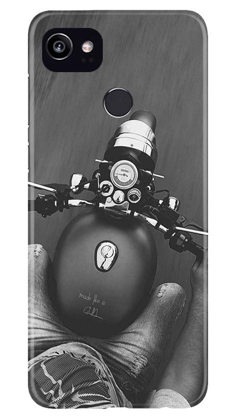 Royal Enfield Mobile Back Case for Google Pixel 2 XL (Design - 382)