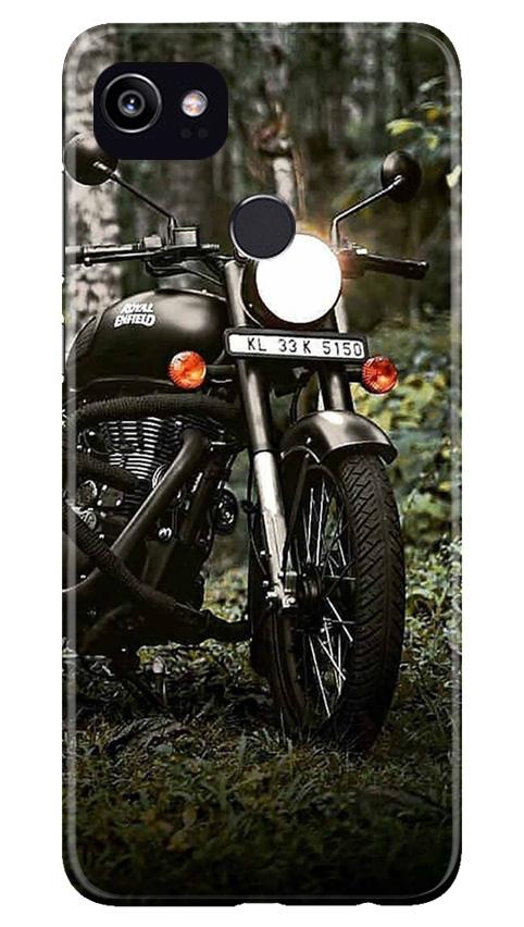 Royal Enfield Mobile Back Case for Google Pixel 2 XL (Design - 384)