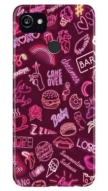 Party Theme Mobile Back Case for Google Pixel 2 XL (Design - 392)