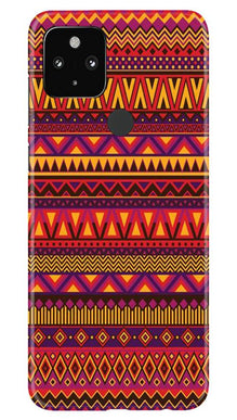 Zigzag line pattern2 Mobile Back Case for Google Pixel 4a (Design - 10)