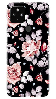 Pink rose Mobile Back Case for Google Pixel 4a (Design - 12)