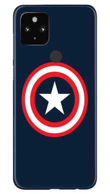 Captain America Mobile Back Case for Google Pixel 4a (Design - 42)