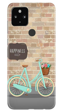 Happiness Mobile Back Case for Google Pixel 4a (Design - 53)
