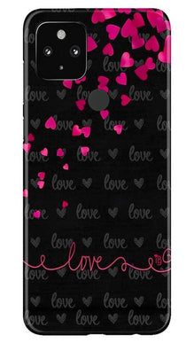 Love in Air Mobile Back Case for Google Pixel 4a (Design - 89)