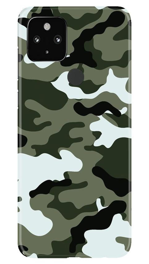 Army Camouflage Case for Google Pixel 4a  (Design - 108)