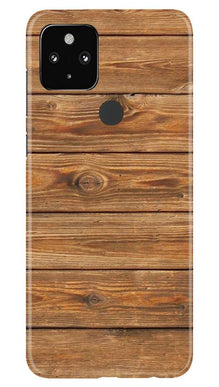 Wooden Look Mobile Back Case for Google Pixel 4a  (Design - 113)