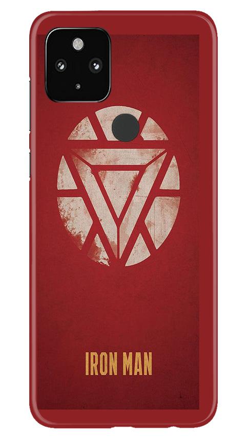 Iron Man Superhero Case for Google Pixel 4a  (Design - 115)