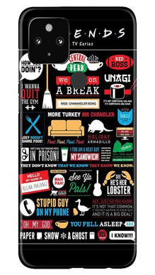 Friends Mobile Back Case for Google Pixel 4a  (Design - 145)