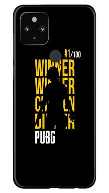 Pubg Winner Winner Mobile Back Case for Google Pixel 4a  (Design - 177)