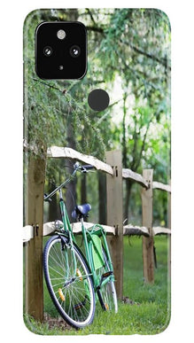 Bicycle Mobile Back Case for Google Pixel 4a (Design - 208)