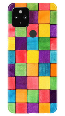 Colorful Square Mobile Back Case for Google Pixel 4a (Design - 218)