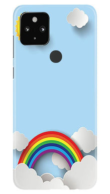 Rainbow Mobile Back Case for Google Pixel 4a (Design - 225)