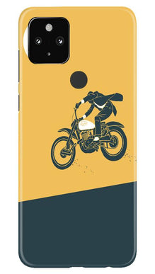 Bike Lovers Mobile Back Case for Google Pixel 4a (Design - 256)