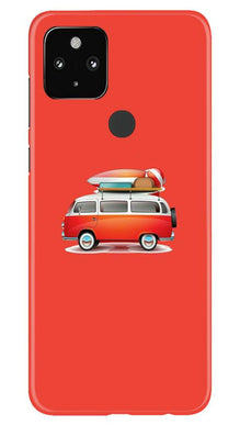Travel Bus Mobile Back Case for Google Pixel 4a (Design - 258)