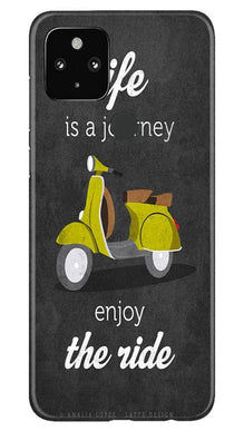 Life is a Journey Mobile Back Case for Google Pixel 4a (Design - 261)