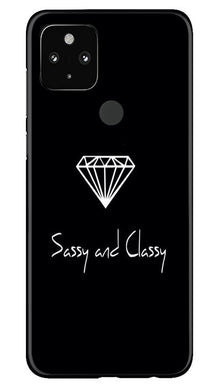 Sassy and Classy Mobile Back Case for Google Pixel 4a (Design - 264)