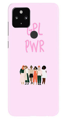 Girl Power Mobile Back Case for Google Pixel 4a (Design - 267)