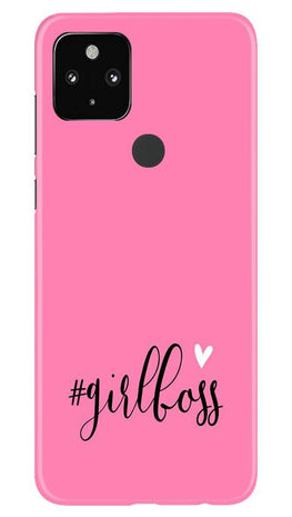 Girl Boss Pink Case for Google Pixel 4a (Design No. 269)
