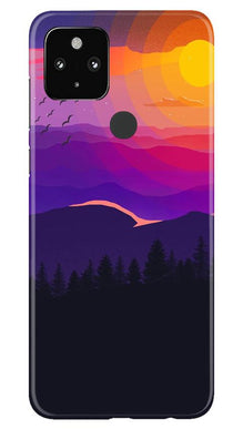 Sun Set Mobile Back Case for Google Pixel 4a (Design - 279)