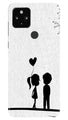 Cute Kid Couple Case for Google Pixel 4a (Design No. 283)
