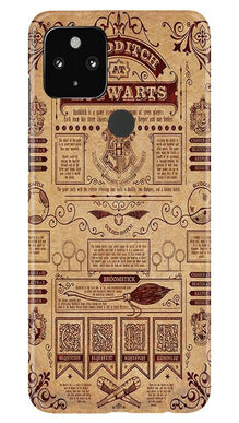 Hogwarts Mobile Back Case for Google Pixel 4a (Design - 304)