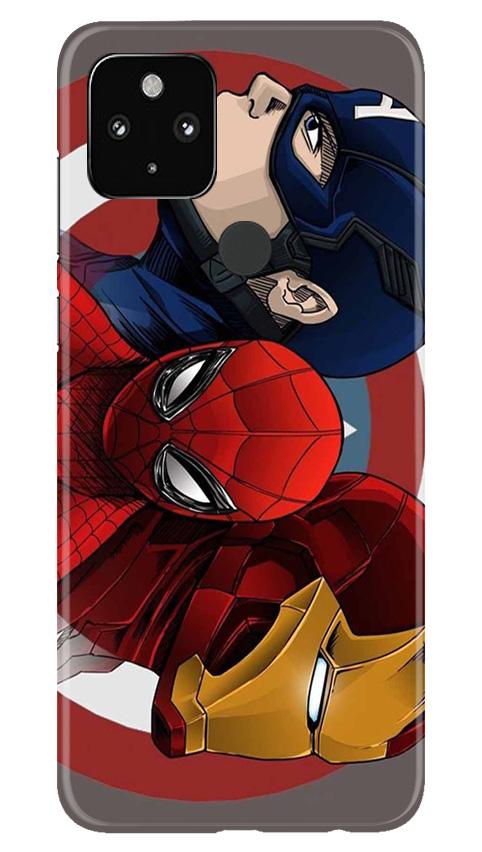 Superhero Mobile Back Case for Google Pixel 4a (Design - 311)